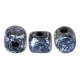 Les perles par Puca® Minos kralen Tweedy blue 23980/45706